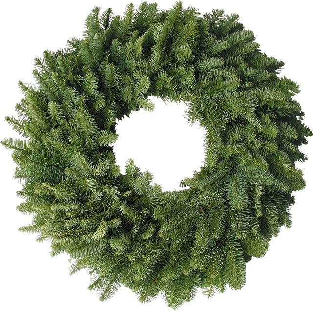 聖誕松圈 Noble Wreath 貴族松 40cm 闊 12月1日自取或送貨